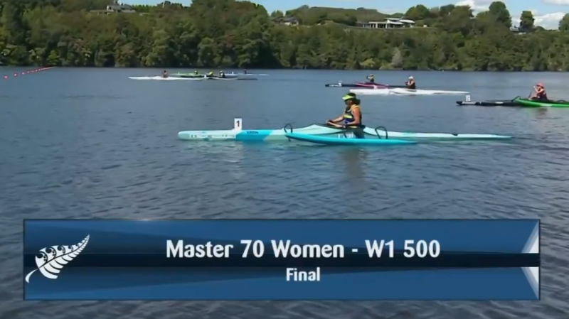 Councillor Halkyard-Harawira clinches national waka ama win