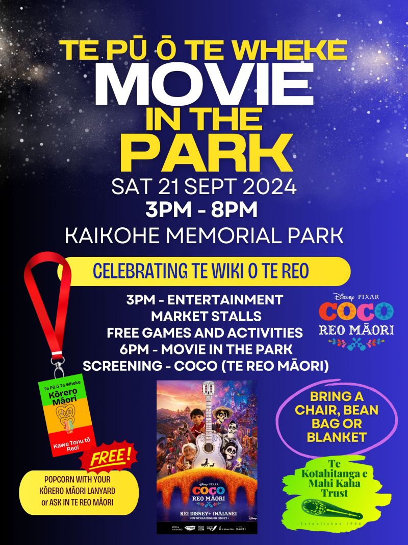 Movie night finale for Te Wiki o te Māori 